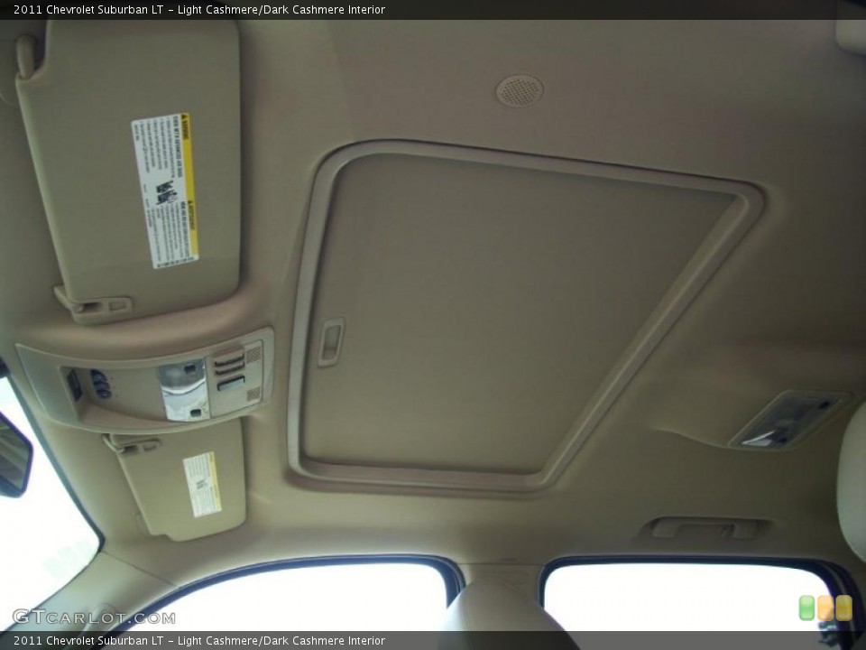 Light Cashmere/Dark Cashmere Interior Sunroof for the 2011 Chevrolet Suburban LT #39190263