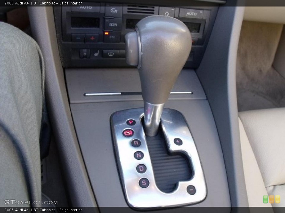 Beige Interior Transmission for the 2005 Audi A4 1.8T Cabriolet #39190411