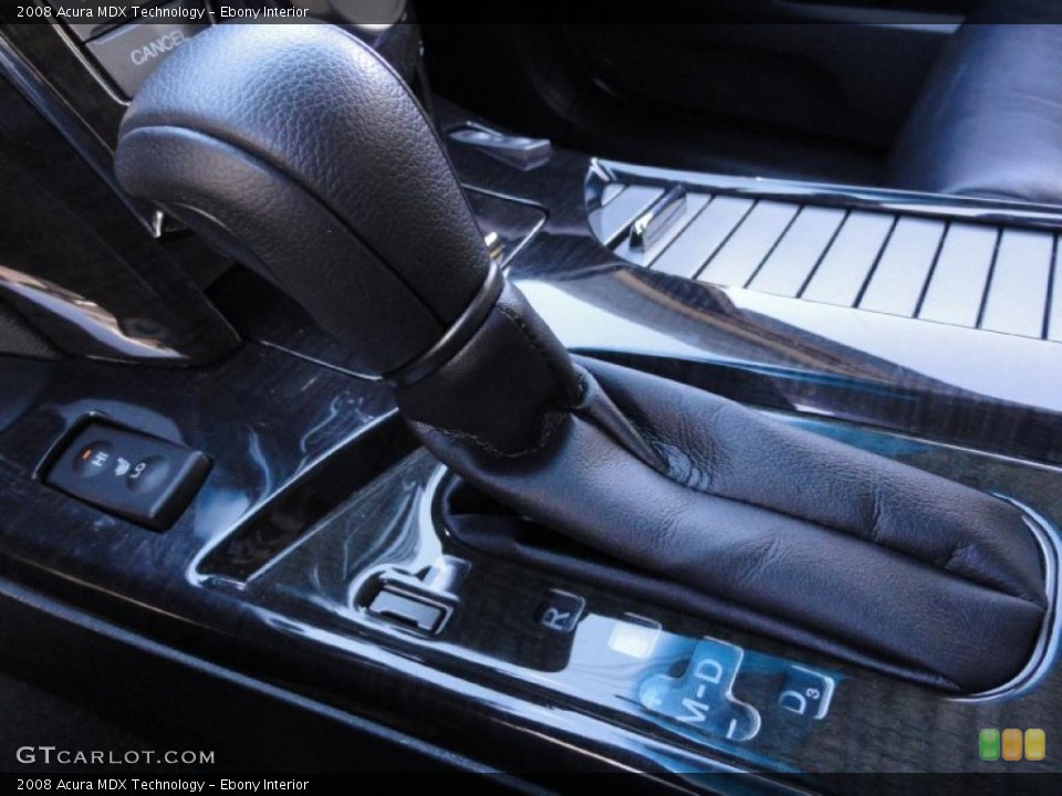 Ebony Interior Transmission for the 2008 Acura MDX Technology #39190555