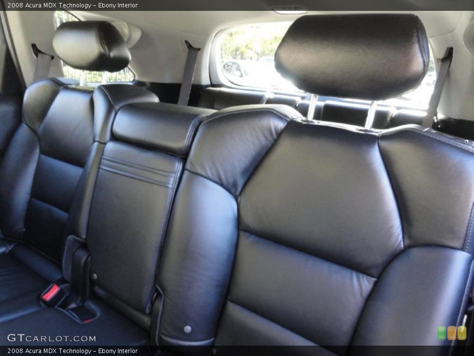 Ebony Interior Photo for the 2008 Acura MDX Technology #39190567