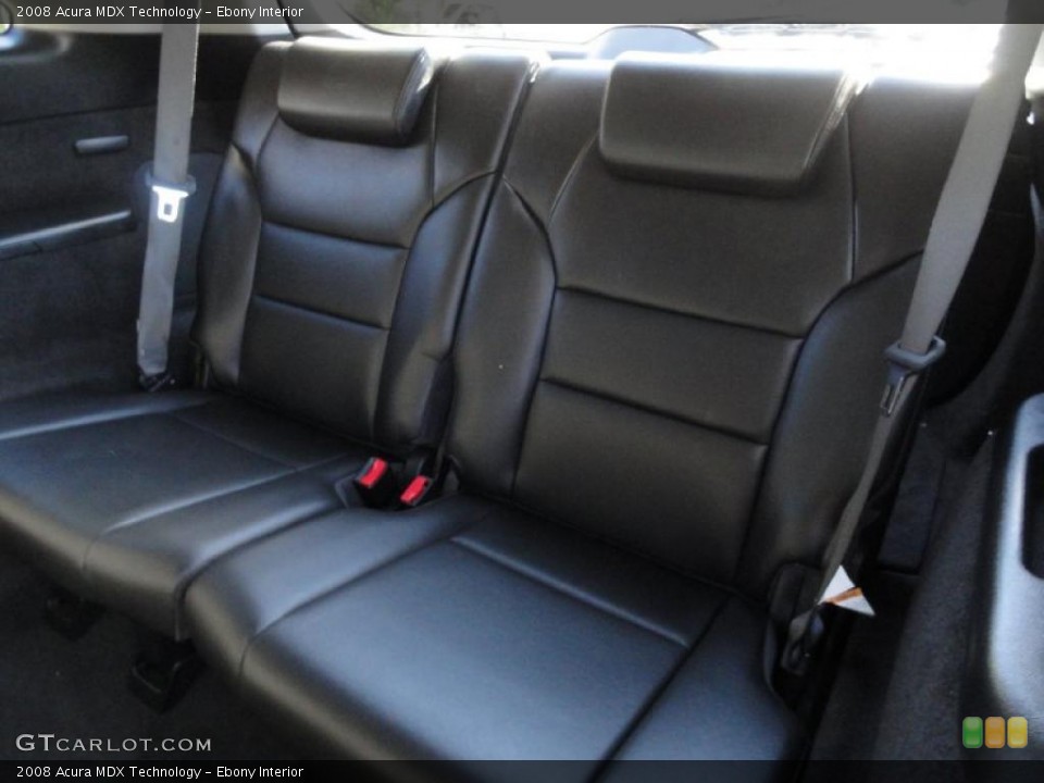 Ebony Interior Photo for the 2008 Acura MDX Technology #39190579