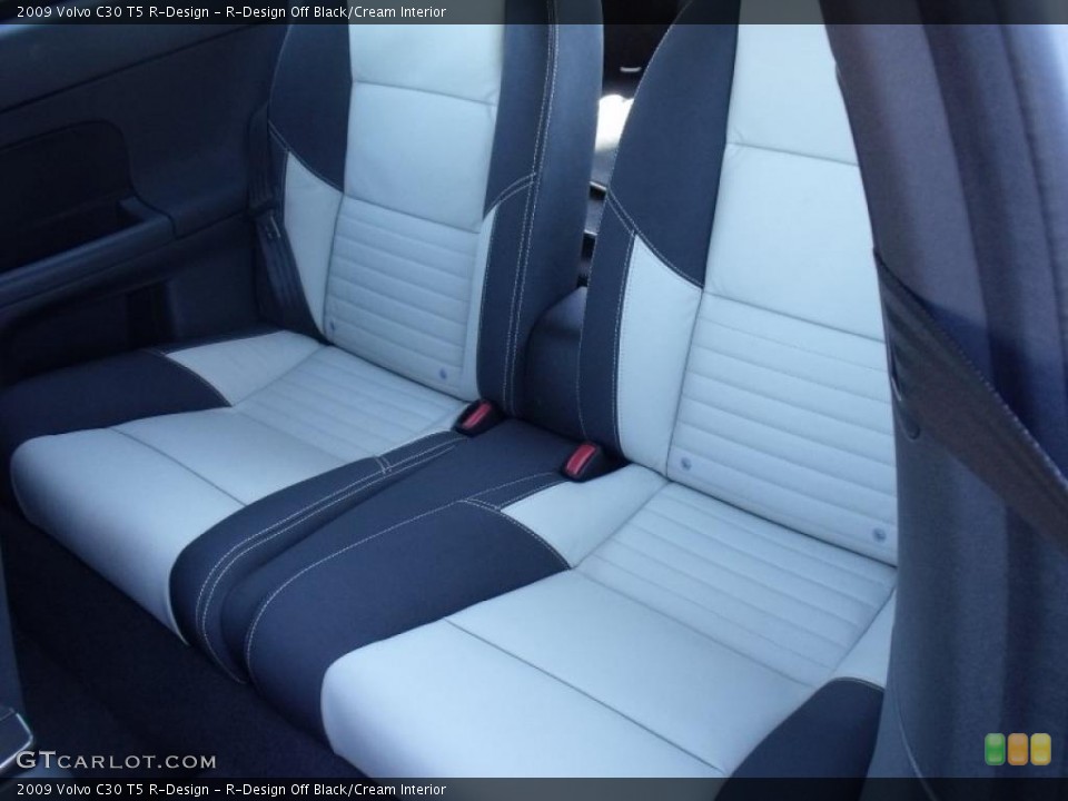 R-Design Off Black/Cream Interior Photo for the 2009 Volvo C30 T5 R-Design #39190719