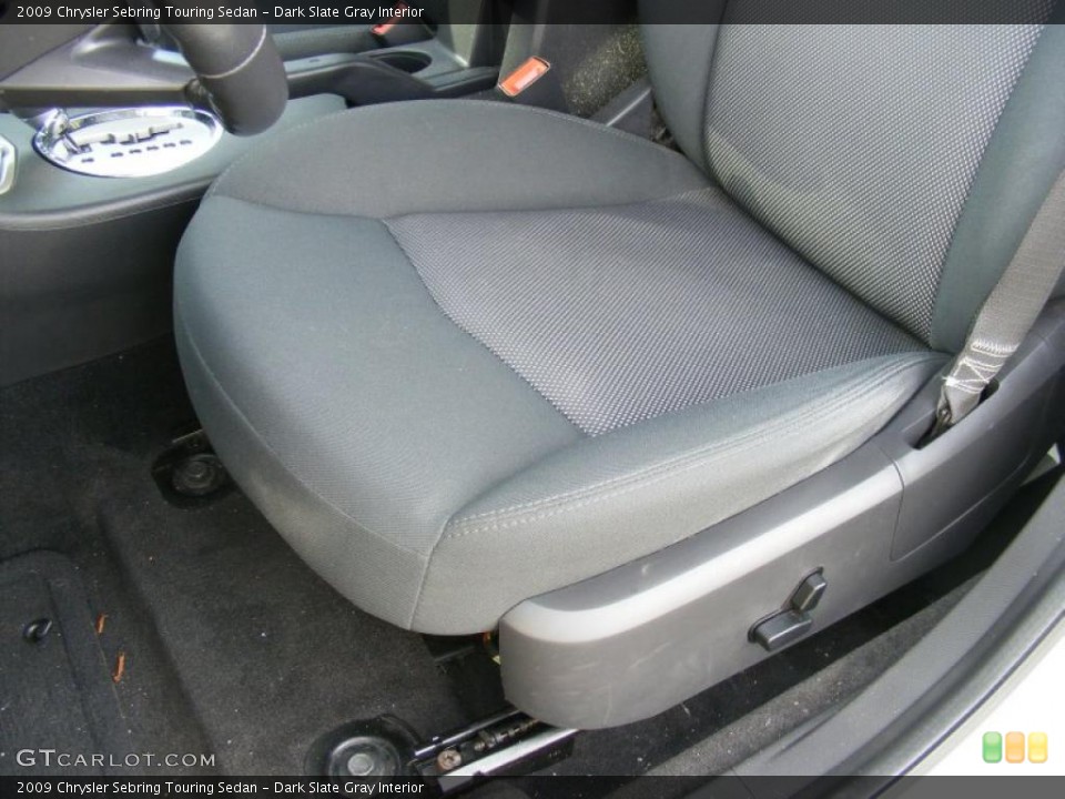 Dark Slate Gray Interior Photo for the 2009 Chrysler Sebring Touring Sedan #39190827