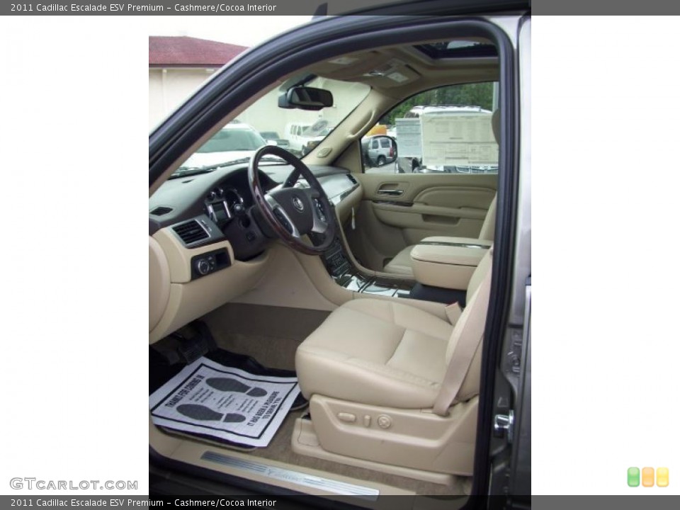 Cashmere/Cocoa Interior Photo for the 2011 Cadillac Escalade ESV Premium #39190875