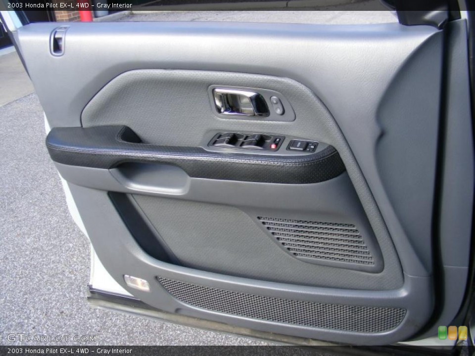 Gray Interior Door Panel for the 2003 Honda Pilot EX-L 4WD #39191745