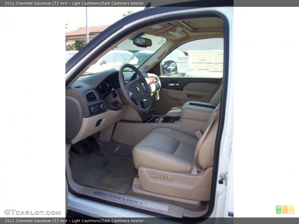 Light Cashmere/Dark Cashmere Interior Photo for the 2011 Chevrolet Suburban LTZ 4x4 #39191979