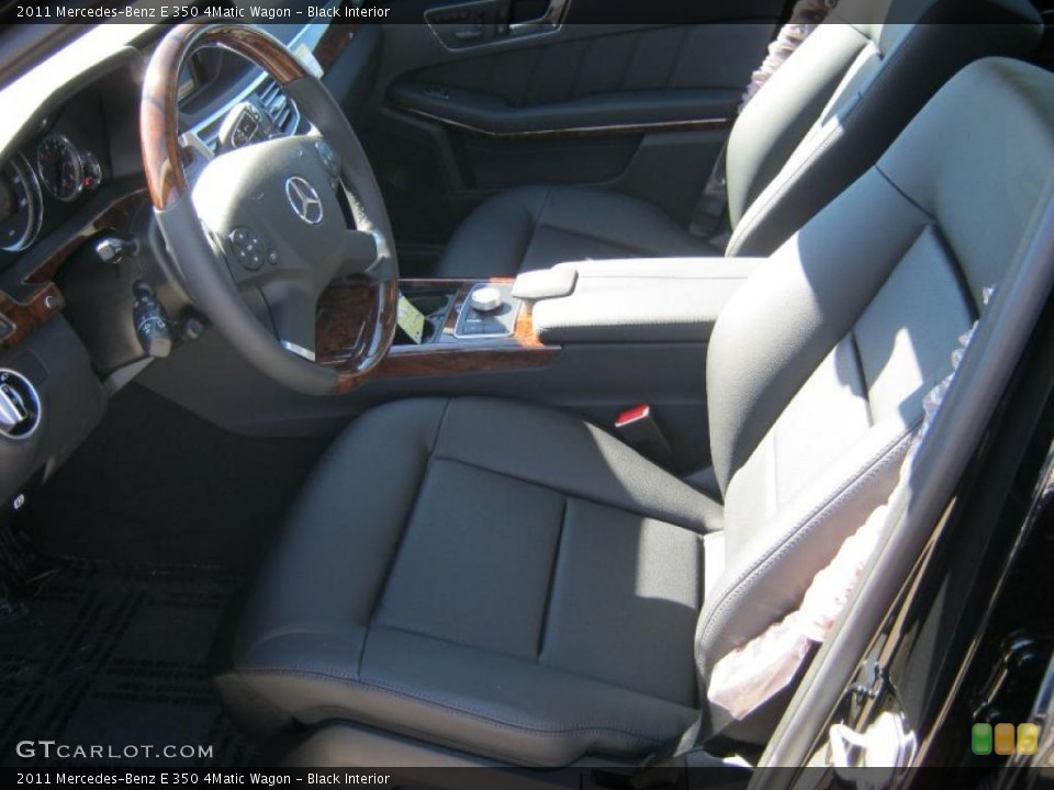 Black Interior Photo for the 2011 Mercedes-Benz E 350 4Matic Wagon #39192927