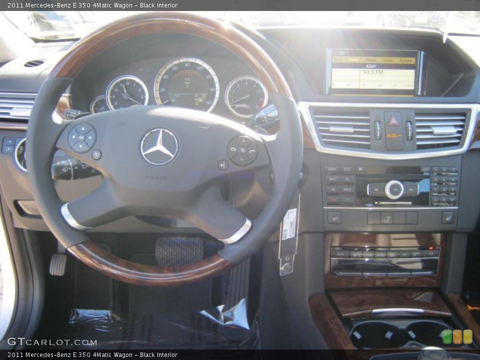 Black Interior Dashboard for the 2011 Mercedes-Benz E 350 4Matic Wagon #39193123