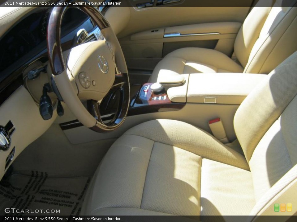 Cashmere/Savanah Interior Photo for the 2011 Mercedes-Benz S 550 Sedan #39193287
