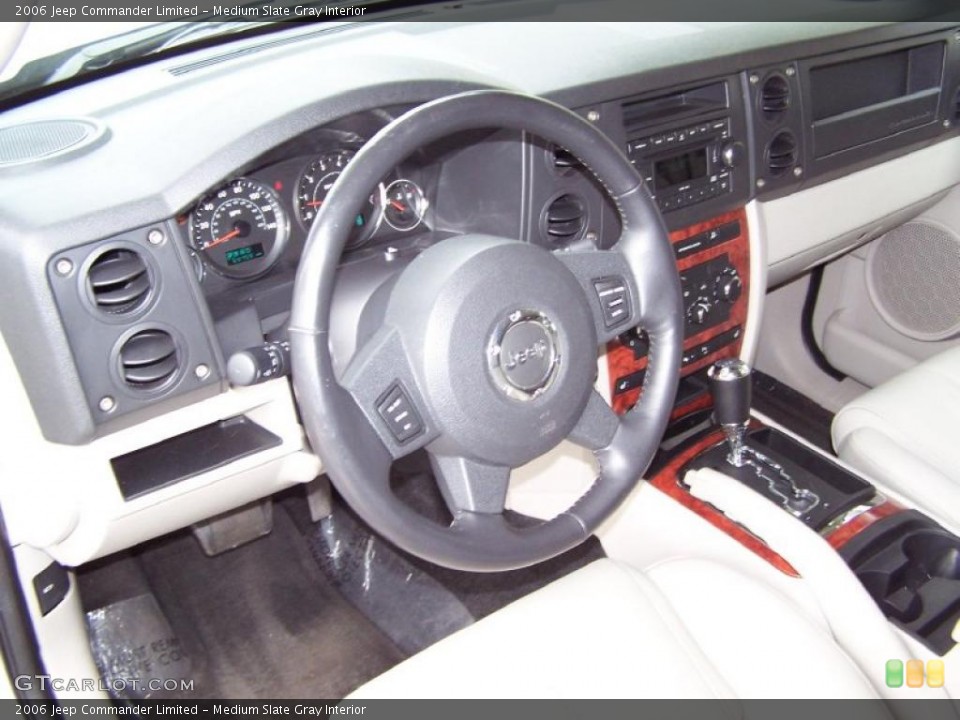 Medium Slate Gray Interior Prime Interior for the 2006 Jeep Commander Limited #39193291