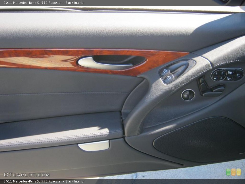 Black Interior Door Panel for the 2011 Mercedes-Benz SL 550 Roadster #39193375