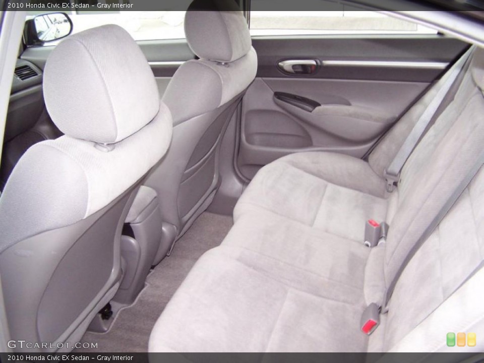 Gray Interior Photo for the 2010 Honda Civic EX Sedan #39193591