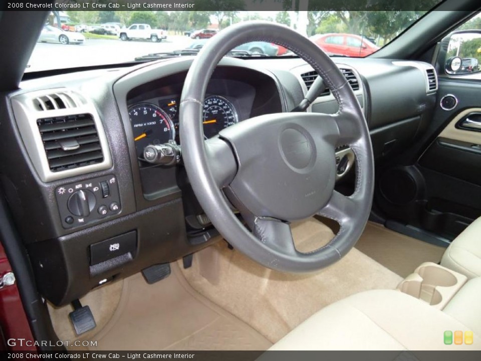 Light Cashmere Interior Prime Interior for the 2008 Chevrolet Colorado LT Crew Cab #39193631