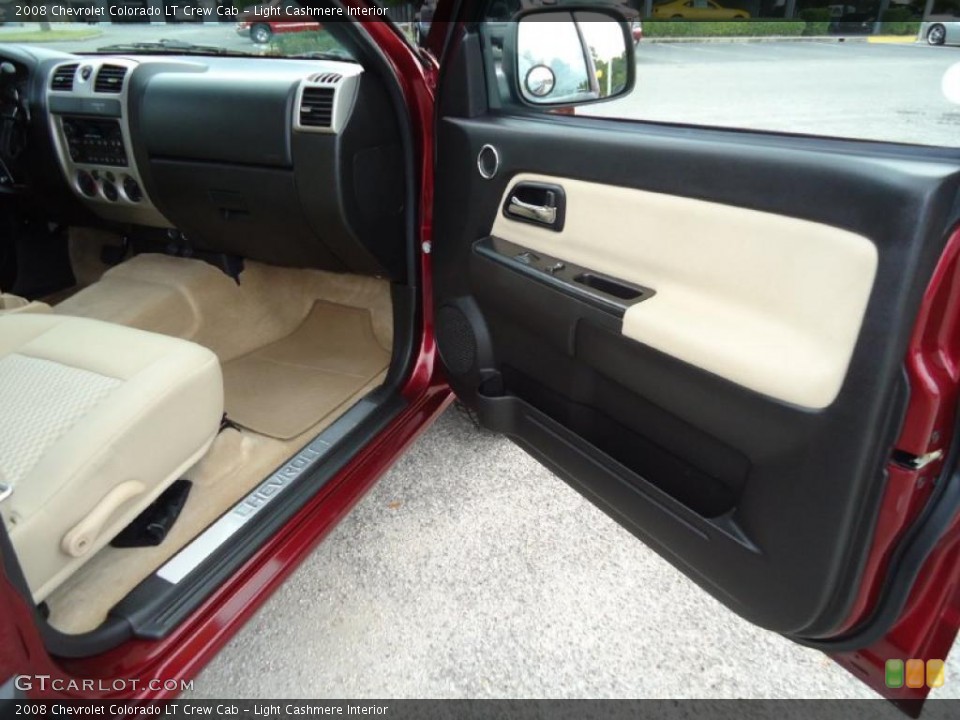 Light Cashmere Interior Door Panel for the 2008 Chevrolet Colorado LT Crew Cab #39193815