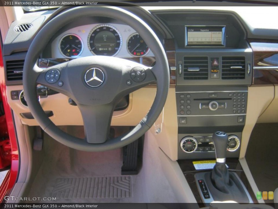 Almond/Black Interior Dashboard for the 2011 Mercedes-Benz GLK 350 #39194131