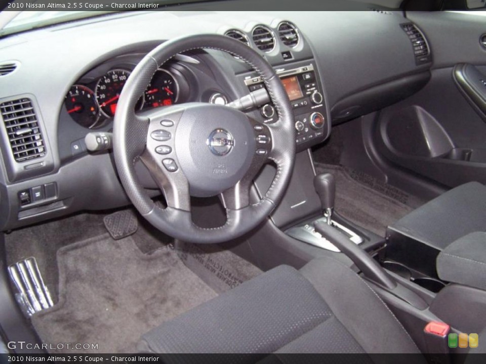Charcoal Interior Prime Interior for the 2010 Nissan Altima 2.5 S Coupe #39194375