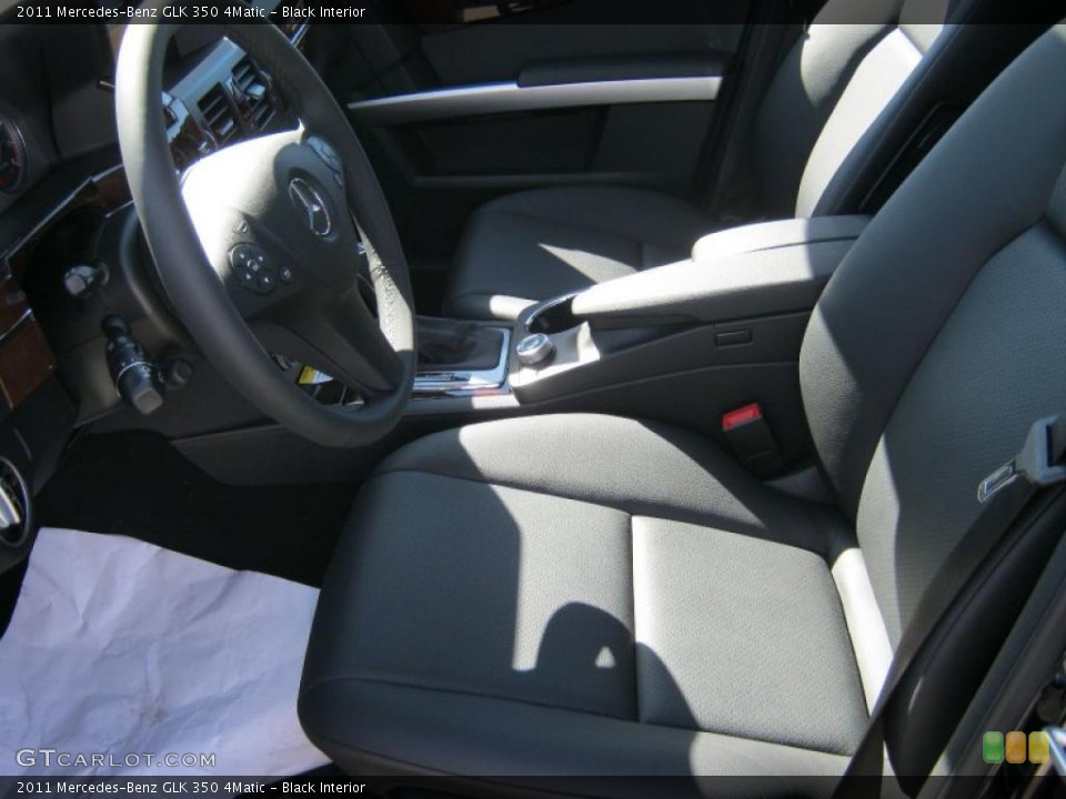 Black Interior Photo for the 2011 Mercedes-Benz GLK 350 4Matic #39194591