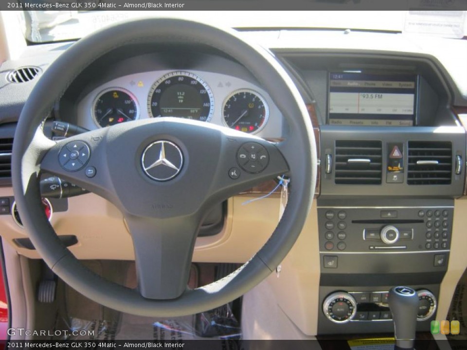 Almond/Black Interior Dashboard for the 2011 Mercedes-Benz GLK 350 4Matic #39194787