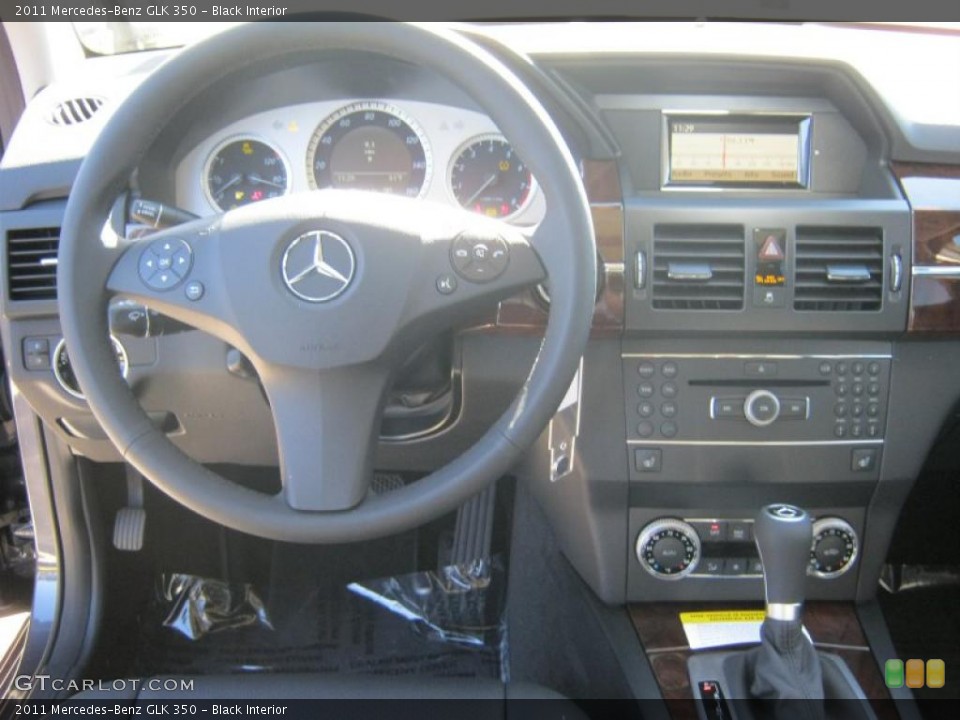 Black Interior Dashboard for the 2011 Mercedes-Benz GLK 350 #39194879