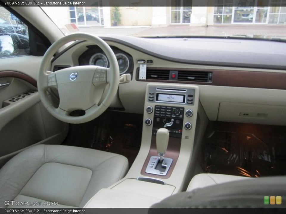 Sandstone Beige Interior Dashboard for the 2009 Volvo S80 3.2 #39194887