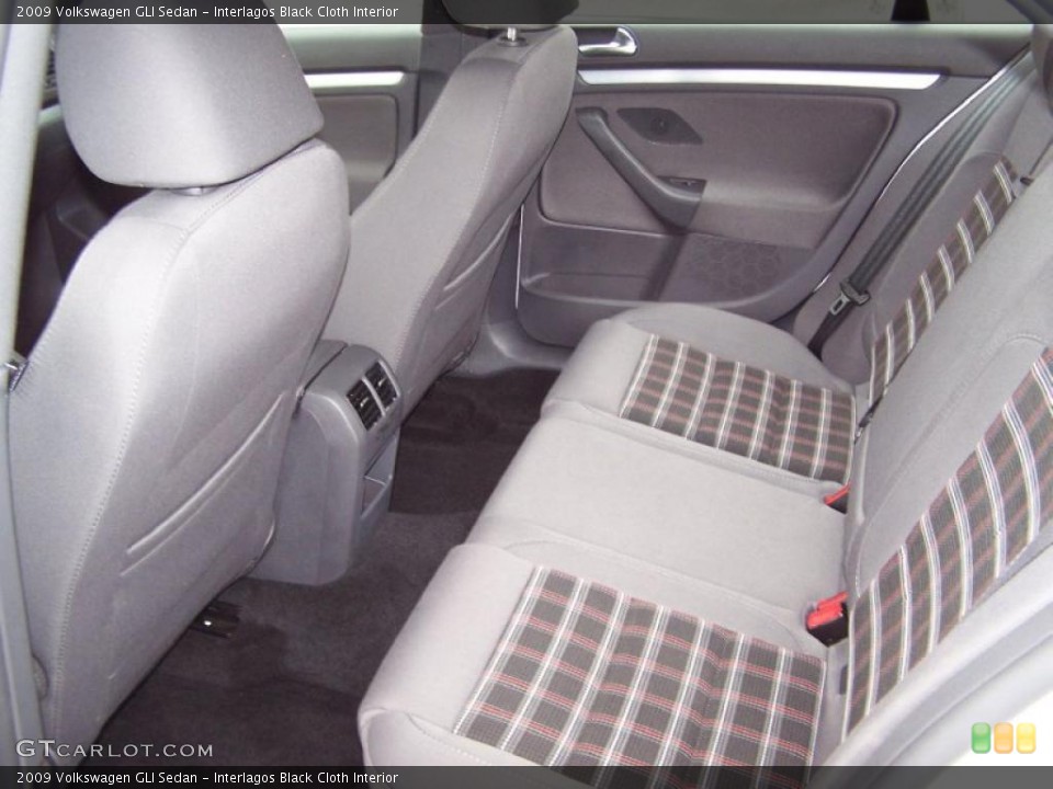 Interlagos Black Cloth Interior Photo for the 2009 Volkswagen GLI Sedan #39194967