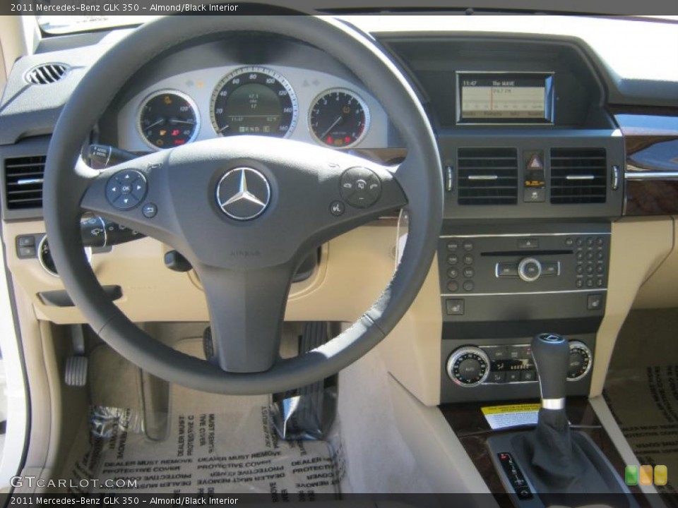 Almond/Black Interior Dashboard for the 2011 Mercedes-Benz GLK 350 #39195059