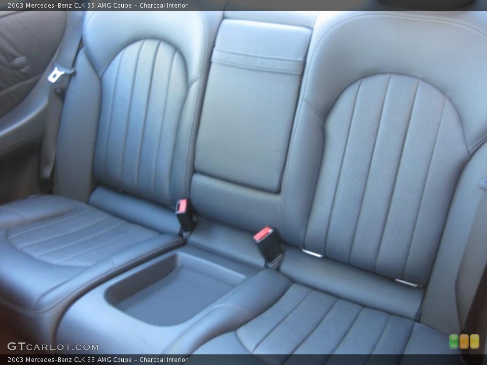 Charcoal Interior Photo for the 2003 Mercedes-Benz CLK 55 AMG Coupe #39195363