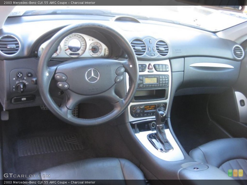 Charcoal Interior Dashboard for the 2003 Mercedes-Benz CLK 55 AMG Coupe #39195395