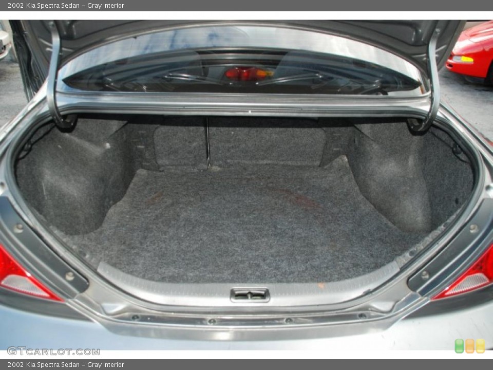 Gray Interior Trunk for the 2002 Kia Spectra Sedan #39196103