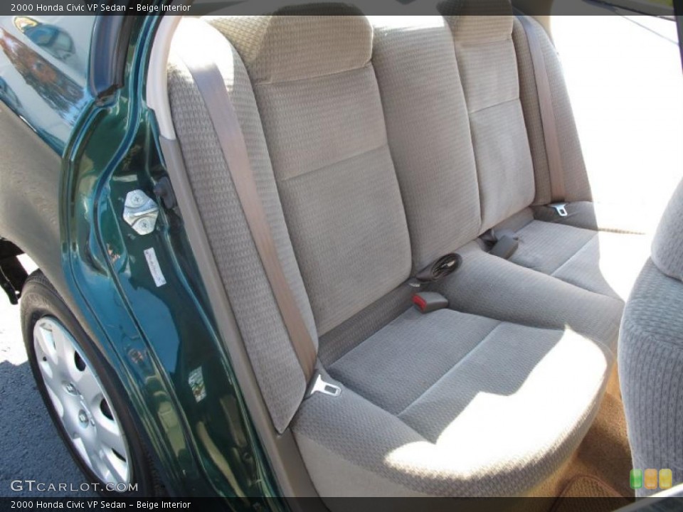 Beige Interior Photo for the 2000 Honda Civic VP Sedan #39196179