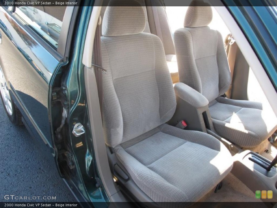 Beige Interior Photo for the 2000 Honda Civic VP Sedan #39196195