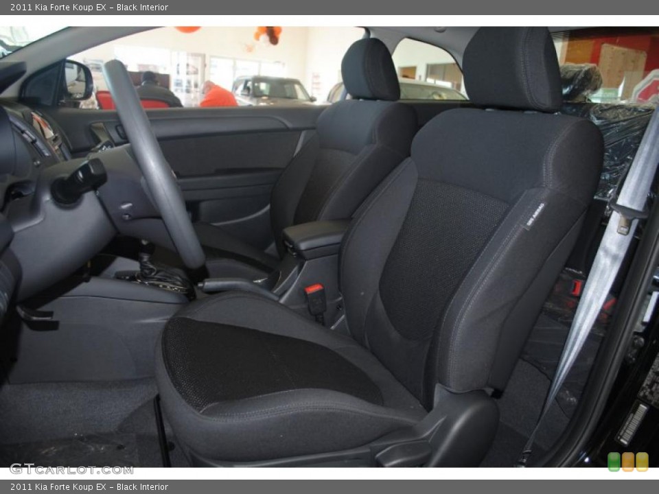 Black Interior Photo for the 2011 Kia Forte Koup EX #39196419