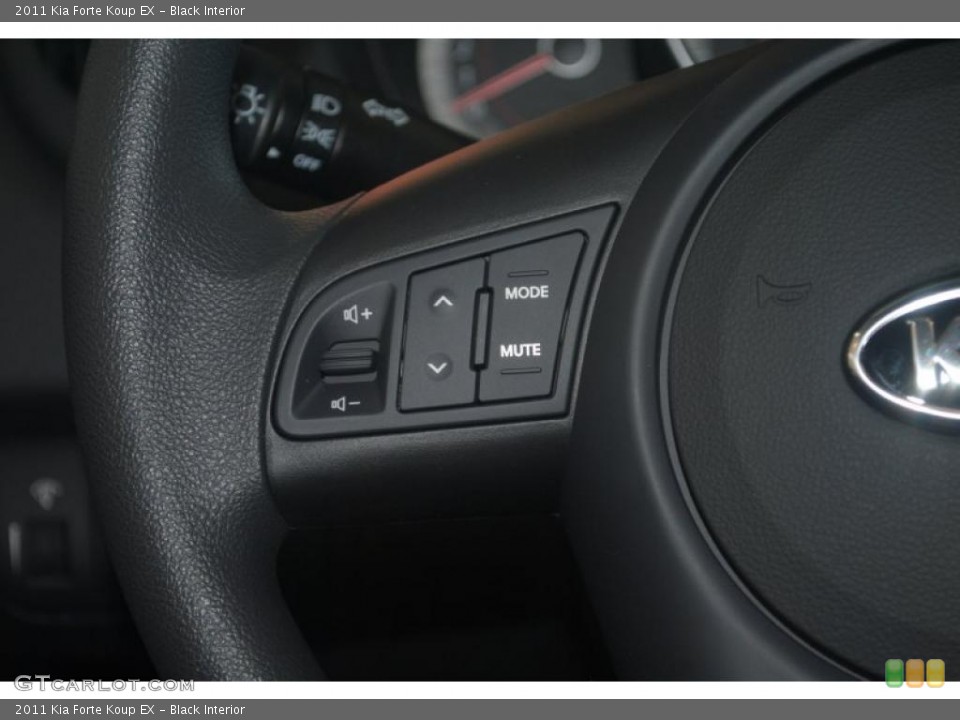 Black Interior Controls for the 2011 Kia Forte Koup EX #39196567
