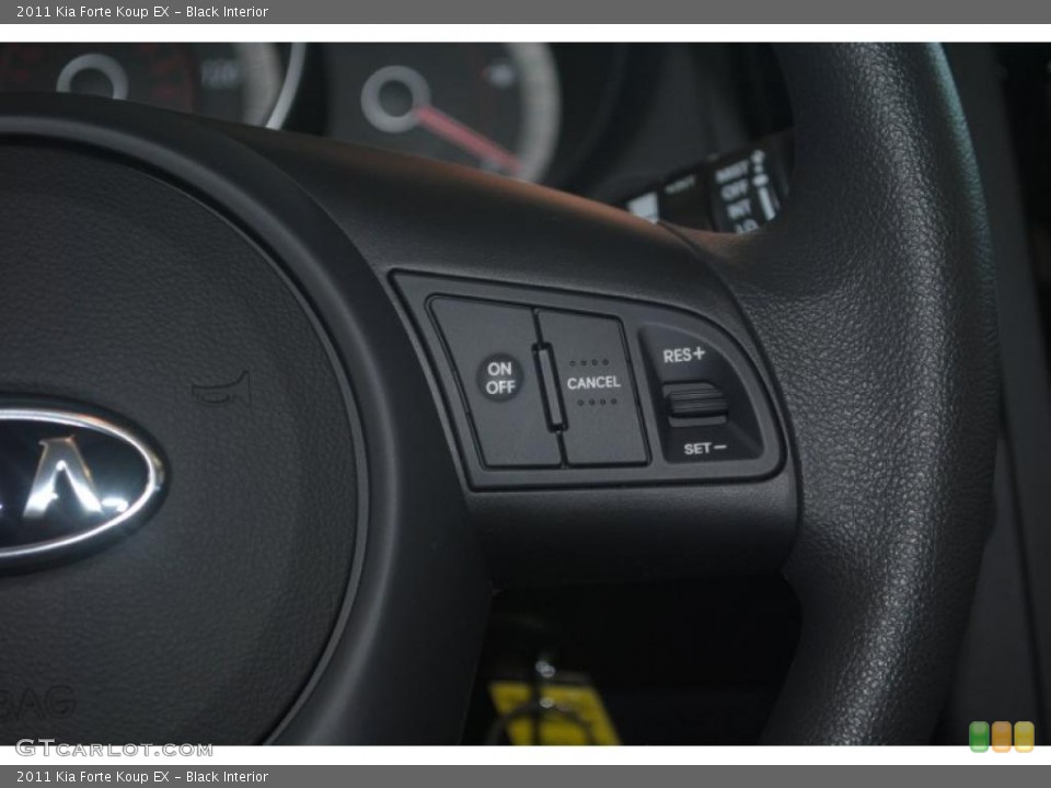 Black Interior Controls for the 2011 Kia Forte Koup EX #39196579