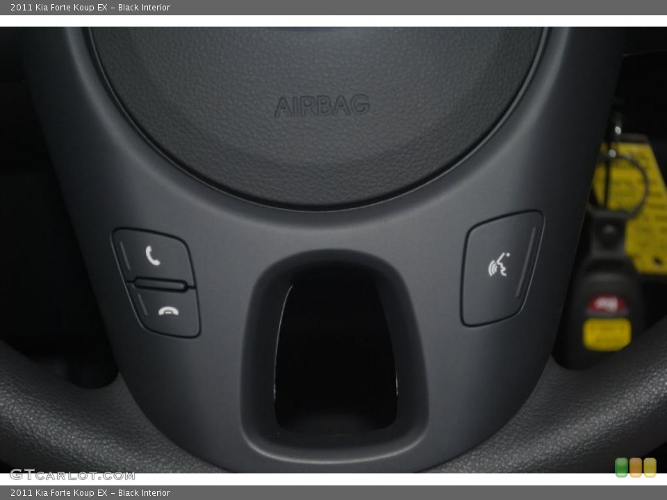 Black Interior Controls for the 2011 Kia Forte Koup EX #39196587