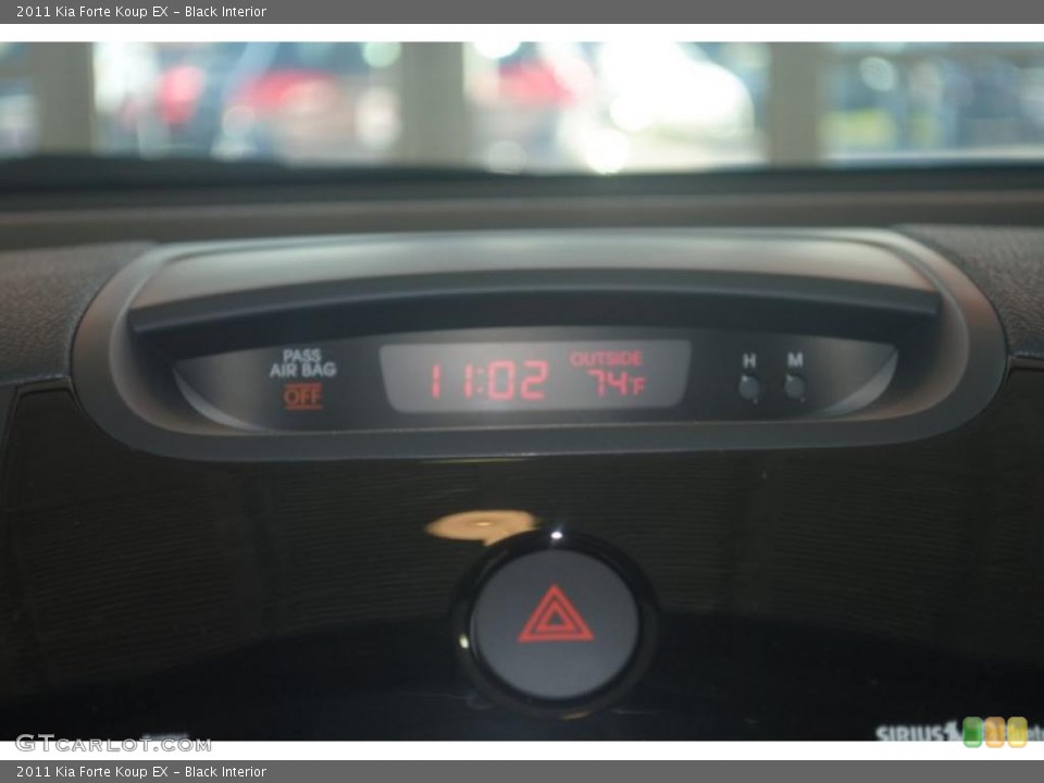 Black Interior Controls for the 2011 Kia Forte Koup EX #39196663