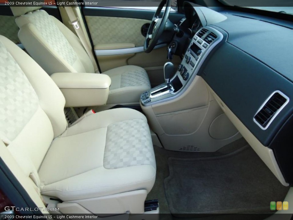 Light Cashmere Interior Dashboard for the 2009 Chevrolet Equinox LS #39196683