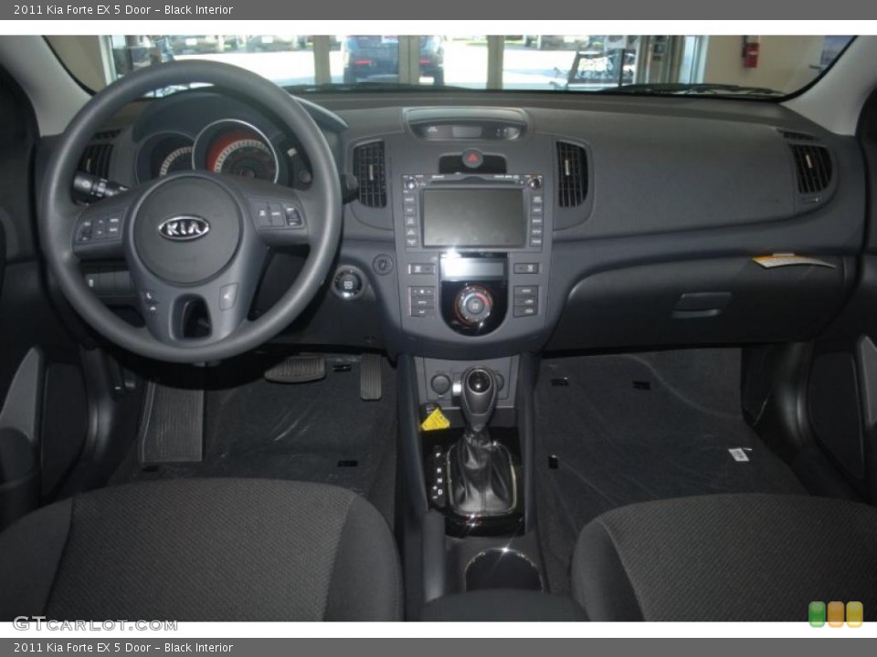 Black Interior Dashboard for the 2011 Kia Forte EX 5 Door #39196951