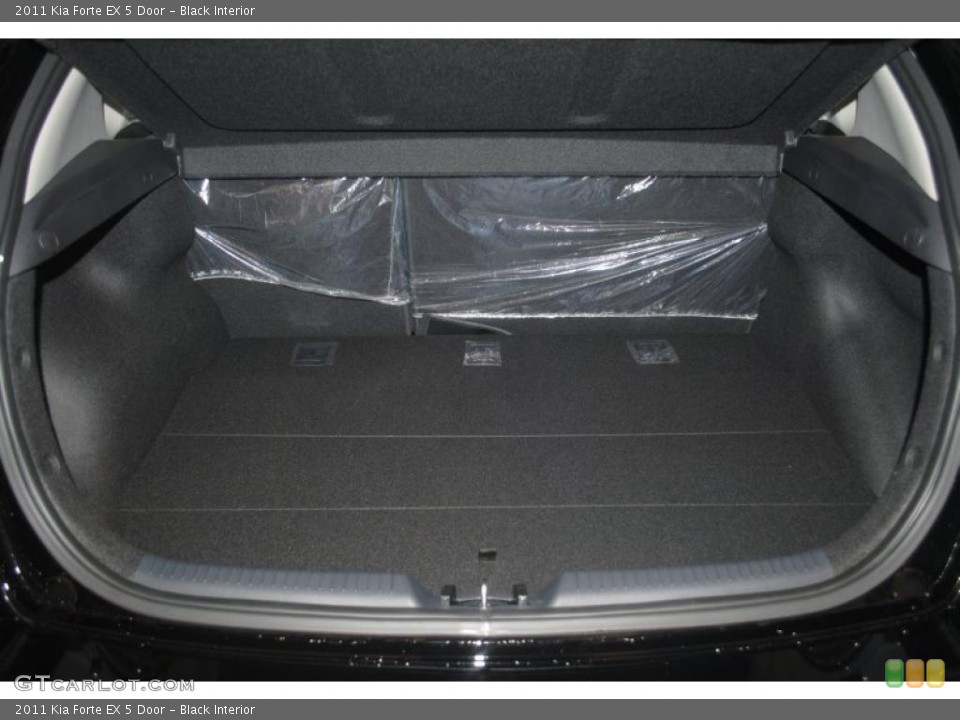Black Interior Trunk for the 2011 Kia Forte EX 5 Door #39197091