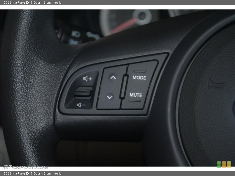 Stone Interior Controls for the 2011 Kia Forte EX 5 Door #39197759