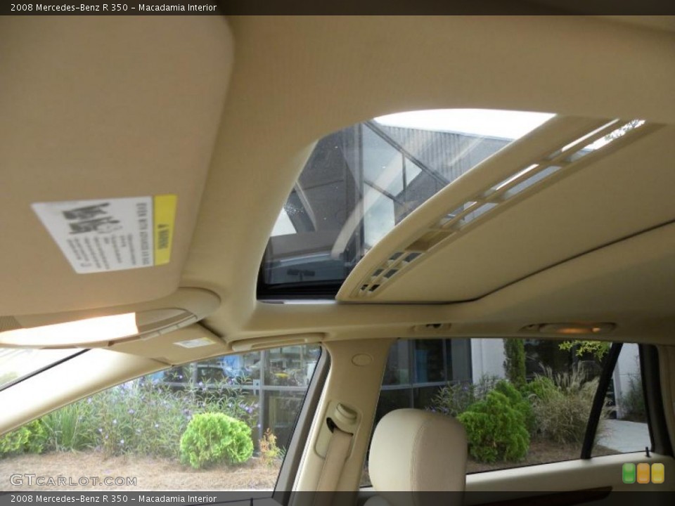 Macadamia Interior Sunroof for the 2008 Mercedes-Benz R 350 #39197767