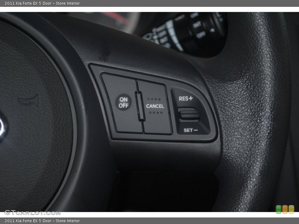 Stone Interior Controls for the 2011 Kia Forte EX 5 Door #39197775
