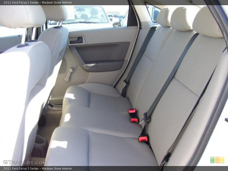 Medium Stone Interior Photo for the 2011 Ford Focus S Sedan #39197947
