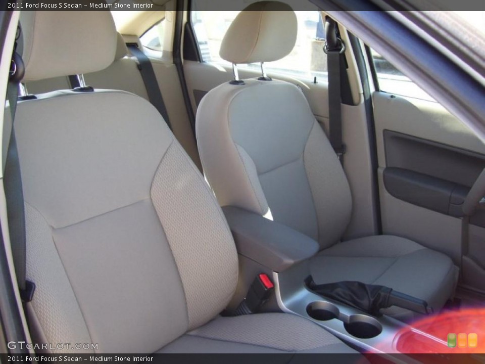 Medium Stone Interior Photo for the 2011 Ford Focus S Sedan #39197975