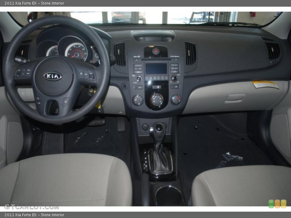 Stone Interior Dashboard for the 2011 Kia Forte EX #39198135