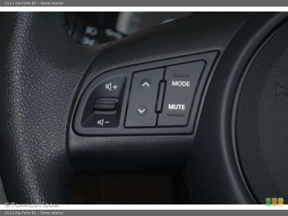 Stone Interior Controls for the 2011 Kia Forte EX #39198355