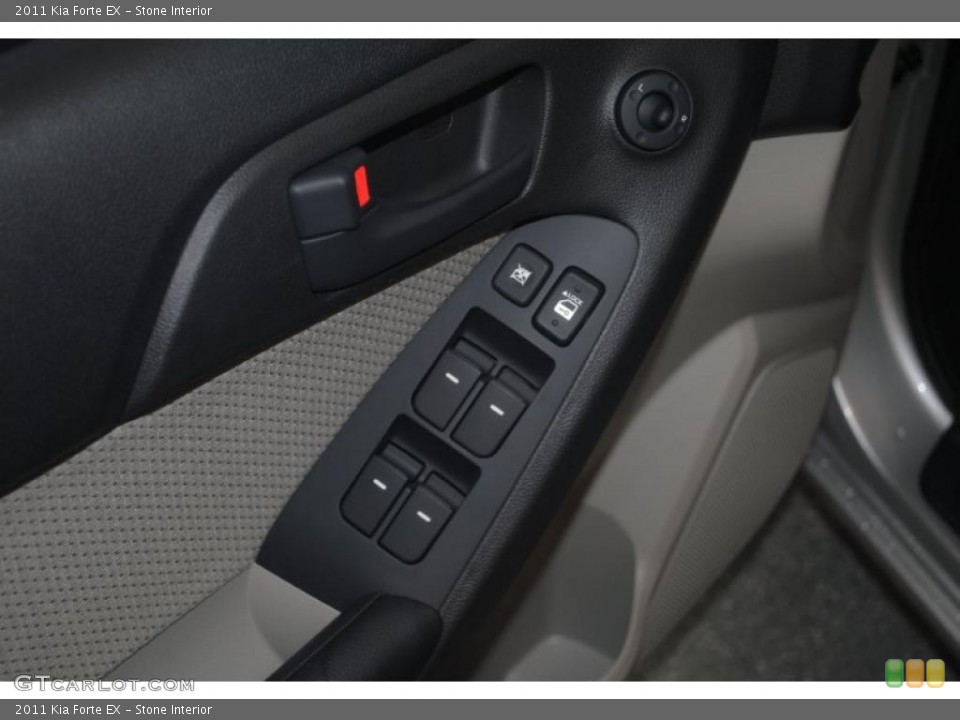 Stone Interior Controls for the 2011 Kia Forte EX #39198539