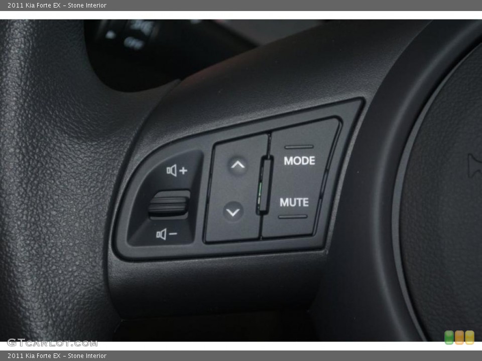Stone Interior Controls for the 2011 Kia Forte EX #39198903