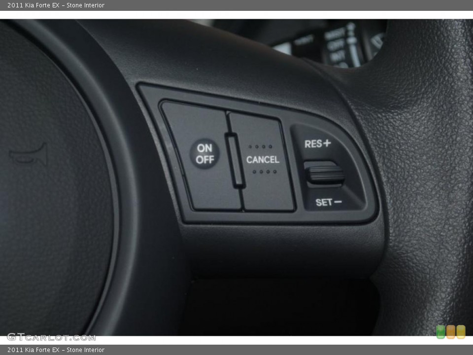 Stone Interior Controls for the 2011 Kia Forte EX #39198911