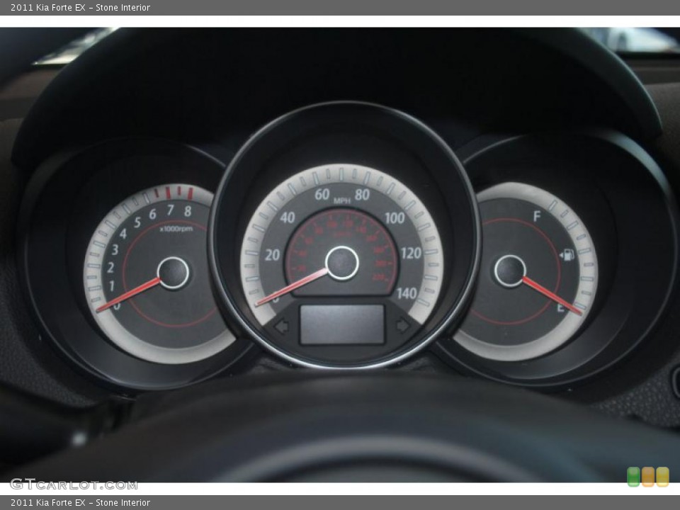 Stone Interior Gauges for the 2011 Kia Forte EX #39198943